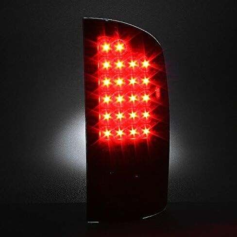 AKKON-للأسود 07-08 دودج رام 1500 07-09 رام 2500 3500 شاحنة بيك اب LED أضواء خلفية استبدال مصابيح الفرامل in Saudi Arabia