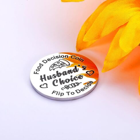 Coolest Guy Gifts, Gifts for Young Men 20-25, Food Decision Token, 5 Senses Gift for Him Boyfriend, Husband Gift from Wife, Food Decision Maker in Saudi Arabia