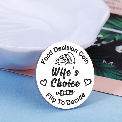 Coolest Guy Gifts, Gifts for Young Men 20-25, Food Decision Token, 5 Senses Gift for Him Boyfriend, Husband Gift from Wife, Food Decision Maker in Saudi Arabia