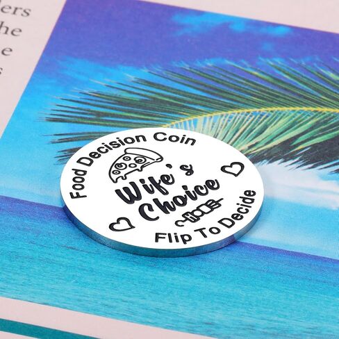 Coolest Guy Gifts, Gifts for Young Men 20-25, Food Decision Token, 5 Senses Gift for Him Boyfriend, Husband Gift from Wife, Food Decision Maker in Saudi Arabia