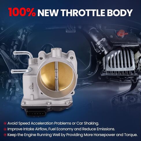 MOCA S20182 Throttle Body Fits 2014-2020 for INFINITI QX80 5.6L & 2017-2020 for Nissan Armada 5.6L & 2016-2021 for Nissan TITAN XD 5.6L & 2011-2013 for INFINITI QX56 5.6L in Saudi Arabia
