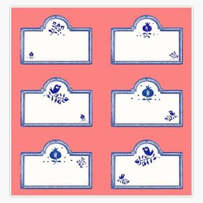 More Granada for Your Home! 'Streets Signs of Granada' Labels & bookplates Dollhouse Size Sticker Decal Laptop Car Window Vinyl 5" in Saudi Arabia