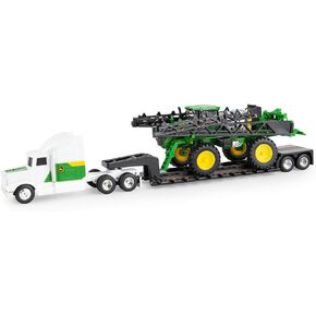 John Deere 1/64 612R Self-Propelled Sprayer with Semi Toy - LP87330 in Saudi Arabia