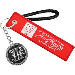 سلسلة مفاتيح Nos، سلسلة مفاتيح JDM، سلسلة مفاتيح توربو، سلسلة مفاتيح معدنية لقطع غيار السيارات مع سلسلة مفاتيح علامة JDM، لسلسلة مفاتيح JDM in Kuwait