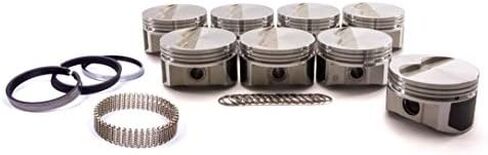 Wiseco PTS504A3 Pro Tru Street Pistons، كتلة صغيرة تشيفي 4.030 بوصة مسطحة in Kuwait
