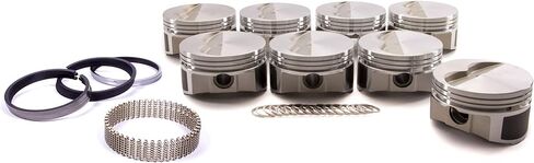 Wiseco PTS505A3 Pro Tru Street Pistons، كتلة صغيرة تشيفي 4.030 بوصة مسطحة in Saudi Arabia