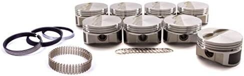Wiseco PTS505A3 Pro Tru Street Pistons، كتلة صغيرة تشيفي 4.030 بوصة مسطحة in Saudi Arabia