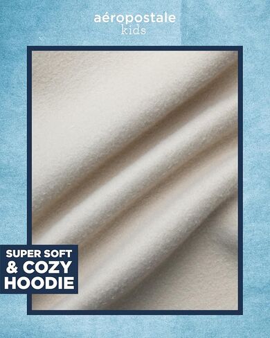 AEROPOSTALE Boys' Sweatshirt - Fleece Pullover Hoodie Sweatshirt - Kids' Fashion Hooded Sweatshirt (4-12) in Kuwait