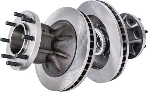Detroit Axle - Front Brake Rotors for 96-02 Express Savana 3500, 96-00 C3500 Chevrolet GMC, Disc Brake Rotors 1996 1997 1998 1999 2000 Replacement in Saudi Arabia