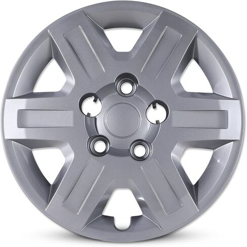 أغطية إطارات مقاس 16 بوصة تناسب 2008-2016 Dodge Grand Caravan و2008-2010 Chrysler Town & Country، أغطية حافة العجلات من مادة ABS&PC للعجلات الفولاذية، تركيب بمسامير، 16 بوصة طلاء أسود 4 عبوات in Saudi Arabia