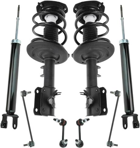 8pcs Suspension Kit Set Assembly Front Rear Side Loaded Strut Shock Sway Bar for Nissan for Altima 2.5L/3.5L 2007-2012 101-6721 SKA66233 in Saudi Arabia