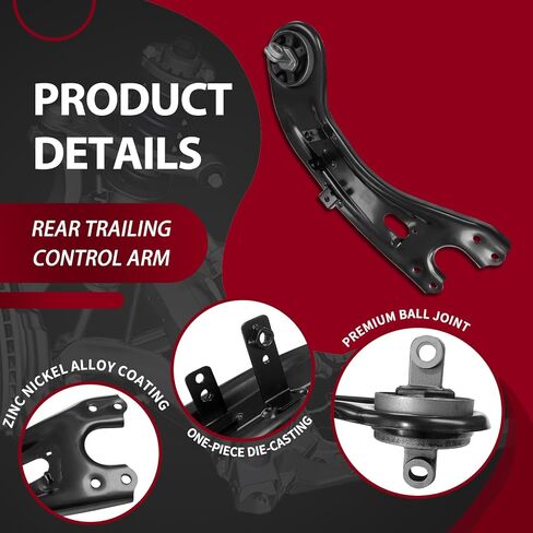 طقم تعليق ذراع التحكم الخلفي زائدة مع استبدال مجموعة وصلة كروية لـ 2011-2015 HYUNDAI TUCSON، 2010-2016 KIA SPORTAGE in Kuwait