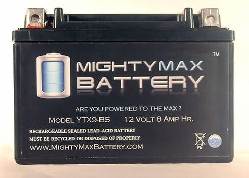 Mighty Max Battery YTX9-BS Replacement Battery for Suzuki DR650SE 1998-2014 in Saudi Arabia