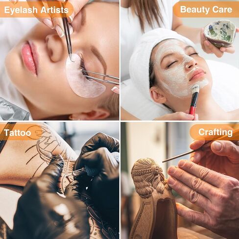 CHICLUX Lash Lights for Eyelash Tech, Foldable Floor Lash Lamp for Eyelash Extensions, Dimmable LED Half Moon Lash Light with Phone Holder and Wheeled Base, Esthetician Light for Eyelash, Tattoo in Saudi Arabia