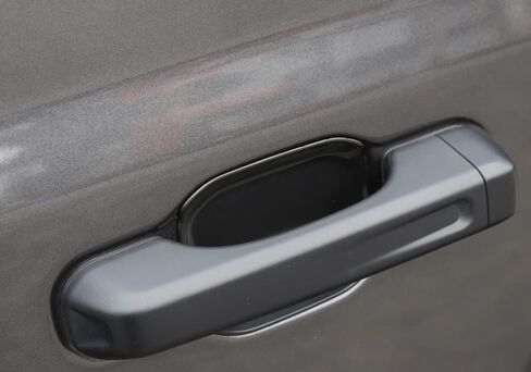 Exterior Moulding for Jeep JT Gladiator 2018+ 4-Door Outer Door Handle Bowl Decoration Shell Cover Trim (Black) in Saudi Arabia