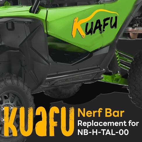 KUAFU Nerf Bar Compatible with 2019+ Honda Talon 1000R 1000X Replacement for NB-H-TAL-00 Rock Sliders Tree Kickers in Saudi Arabia