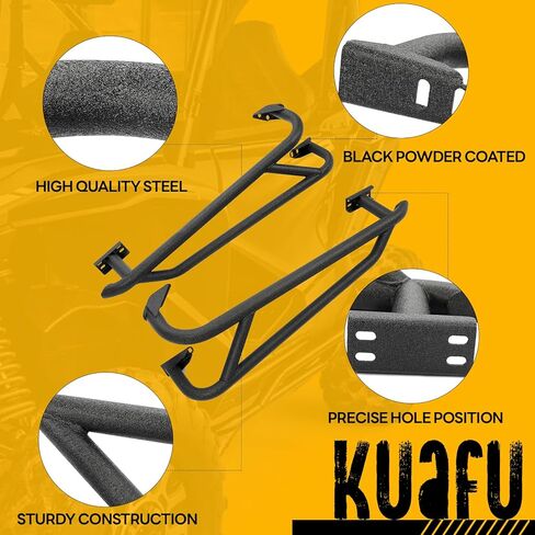 KUAFU Nerf Bar Compatible with 2019+ Honda Talon 1000R 1000X Replacement for NB-H-TAL-00 Rock Sliders Tree Kickers in Saudi Arabia