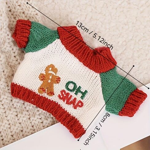 Interesting Car Gear Shift Cover/Christmas Decoration/Mini Knitted Sweater Design/Suitable for Car Gear Lever, Gear Knob and Interior Accessory Decoration (red-Green) in Saudi Arabia