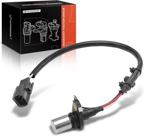 A-Premium Engine Crankshaft Position Sensor Compatible with Toyota Matrix 2003-2006, Celica 2000-2005 & Lotus Elise 2005-2011, Exige 2006-2010 & Pontiac Vibe 2003-2006, 1.8L, Replace# 9091905048 in Saudi Arabia