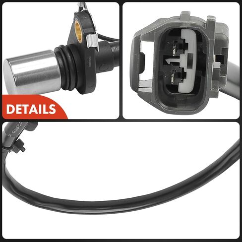 A-Premium Engine Crankshaft Position Sensor Compatible with Toyota Matrix 2003-2006, Celica 2000-2005 & Lotus Elise 2005-2011, Exige 2006-2010 & Pontiac Vibe 2003-2006, 1.8L, Replace# 9091905048 in Saudi Arabia
