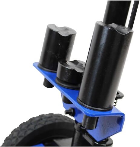 K Tool International 63194 22 Ton Automotive Air Truck Jack for Garages, Repair Shops, and DIY, 44,000 lbs. Capacity, Hydraulic Lift Range 9"- 18", Heavy Duty Steel, Load-limiting/Bypass Valves, Blue in Saudi Arabia