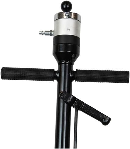 K Tool International 63194 22 Ton Automotive Air Truck Jack for Garages, Repair Shops, and DIY, 44,000 lbs. Capacity, Hydraulic Lift Range 9"- 18", Heavy Duty Steel, Load-limiting/Bypass Valves, Blue in Saudi Arabia