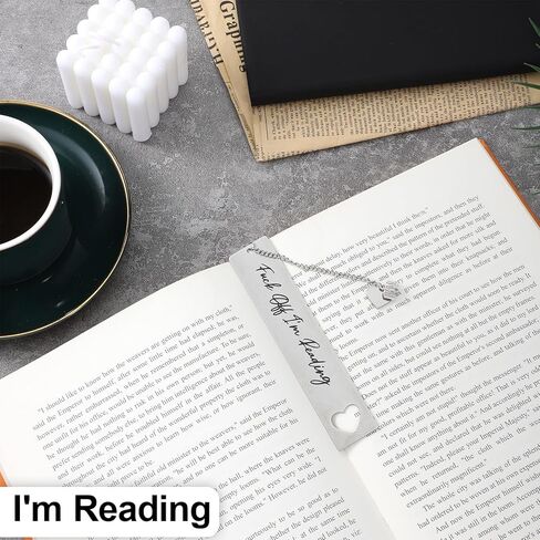 1 Pcs Funny Bookmark Gift, Bookmarks for Women, Cute Bookmarks for Books Lovers, Novelty Book Marks for Readers, Stocking Stuffers for Teens Friends Teachers, Funny Book Accessories for Men in Saudi Arabia