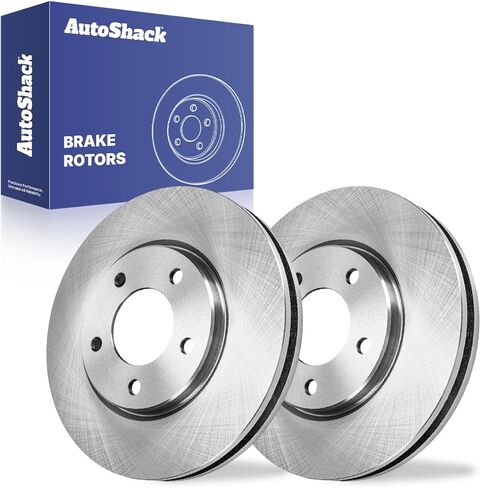 AutoShack 11.06" (281 mm) Front Vented Brake Rotors Replacement for 2001-2007 Dodge Grand Caravan 2001-2007 Chrysler Town & Country 2001-2007 Dodge Caravan 2003 Chrysler Voyager 2-PC Set in Saudi Arabia