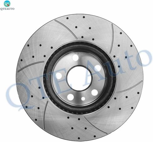 PM Auto Front 300mm Drilled Slotted Brake Disc Rotors Replacement For 2013-2020 Ford Fusion in Saudi Arabia