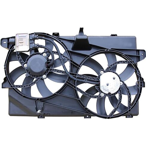 Dual Radiator and Condenser Fan Assembly fits Ford Edge 2009 2010 2011 fits Lincoln MKX 2009 2010 2011 Replacement 9T4Z8C607A 1 X in Saudi Arabia