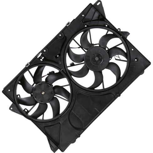Dual Radiator and Condenser Fan Assembly fits Ford Explorer,Flex 2010 2011 2012 fits Lincoln MKT 2010 2011 2012 Replacement BA8Z8C607G, BA8Z8C607E 1 X in Saudi Arabia