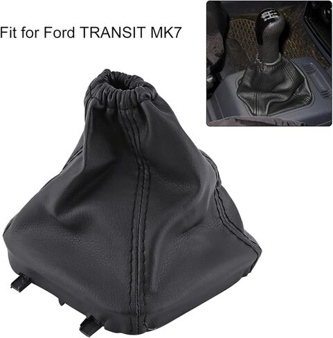 Gear Shift Gaiter, Shifter Universal Boot, Si-At34003 Pu Leather Gear Shifter Knob Gaiter Dust Cover Replacement For Ford, transit 2008 pomello in Saudi Arabia