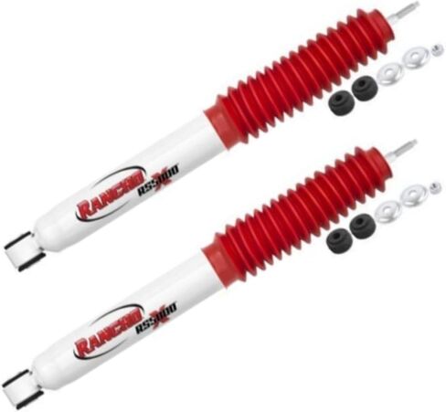 RS5000X Series Set of Front & Rear Shocks fits 1987 1995 Wrangler with 2.5" Lift - Improved Handling and Stability - Includes TrendsAuto Decal in Saudi Arabia