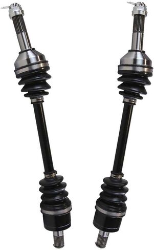 AutoShack Rear ATV Axle Shaft Assembly Replacement for 2005-2020 Kawasaki KVF750 Brute Force 4x4i 2012-2020 Kawasaki KVF750 Brute Force 4x4i EPS 2-PC in Saudi Arabia