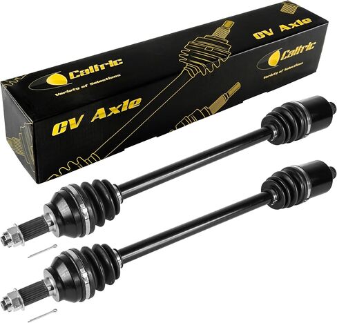 Caltric 2x Rear CV Axle Stock Length Compatible with Polaris RZR XP 1000 2019 2020 2021 in Saudi Arabia