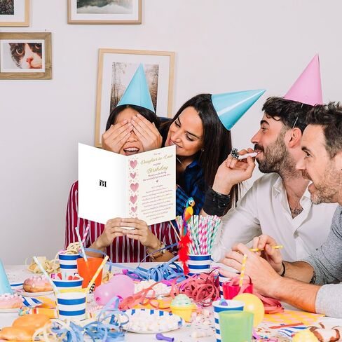 Happy Birthday Card for Daughter, Birthday Card from Mom Dad Parents.Heartwarming Birthdays Gifts in Saudi Arabia
