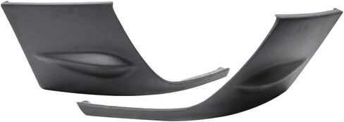 Front Bumper Lip Compatible with 2004-2005 Subaru Impreza WRX, STI Style PU Black Front Lip Spoiler Splitter by IKON MOTORSPORTS in Saudi Arabia