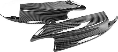 TER,E92 M3,E92 M3 Carbon Splitter,E92 M3 Carbon Splitter Pair Front Bumper Spoiler Lip Deflector Splitter Fit for E90 E92 E93 M3 2007‑2012Glossy Black (Carbon Fiber) in Saudi Arabia