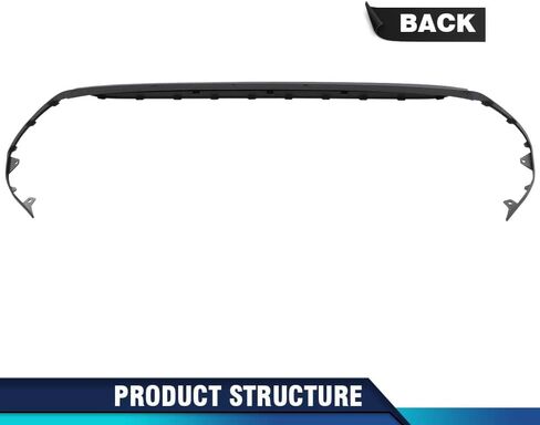 PIT66 Front Bumper Lower Deflector Lip Compatible with Hyundai Elantra Sedan 2017 2018 86591-F2000, 86591F3000，HY1095107 in Saudi Arabia