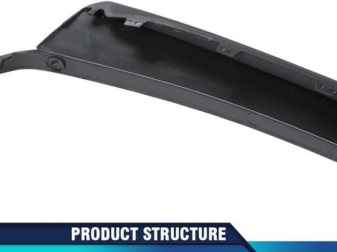 PIT66 Front Bumper Lower Deflector Lip Compatible with Hyundai Elantra Sedan 2017 2018 86591-F2000, 86591F3000，HY1095107 in Saudi Arabia