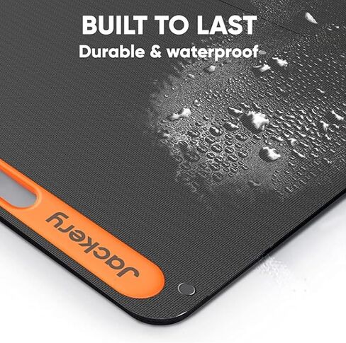 Jackery SolarSaga 200W Portable Solar Panel,IP68 Foldable Bifacial Solar Panels,Compatible with Jackery Explorer Power Station and Solar Generator,for Rooftops Outdoor Camping Off-Grid (Renewed) in Kuwait