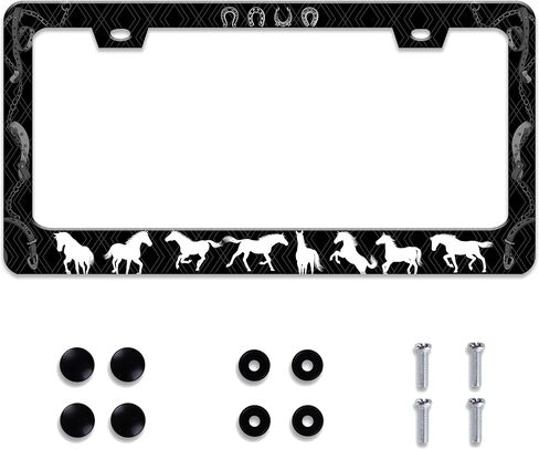 Personalized License Plate Frame Peace and Love Stainless Steel Accessory Hippie License Plate Holder Funny Car Decorative 2 Holes Screws Fits Us Standard License Plates 12.2 X 6.3 in for Men Women in Saudi Arabia