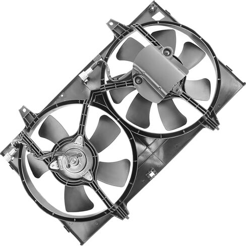 Dual Radiator and Condenser Fan Assembly fits Nissan Maxima 1995 1996 1997 1998 1999 fits Infiniti I30 1996 1997 1998 1999 1Piece in Saudi Arabia