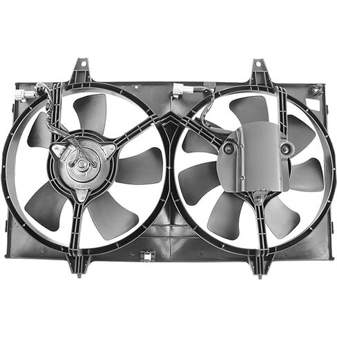 Dual Radiator and Condenser Fan Assembly fits Nissan Maxima 1995 1996 1997 1998 1999 fits Infiniti I30 1996 1997 1998 1999 1Piece in Saudi Arabia
