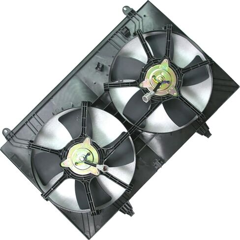 مجموعة مروحة الرادياتير والمكثف المزدوج تناسب Infiniti FX35 2003 2004 2005 2006 2007 2008 استبدال 21483CG010, 21481CL80A 1 x in Saudi Arabia