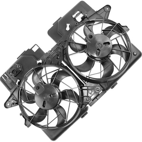 Dual Radiator and Condenser Fan Assembly fits Ford Escape 2001 2002 2003 2004 fits Mazda Tribute 2001 2002 2003 2004 2005 2006 Replacement AJ0615025A, 2L8Z8C607GA 1 X in Saudi Arabia