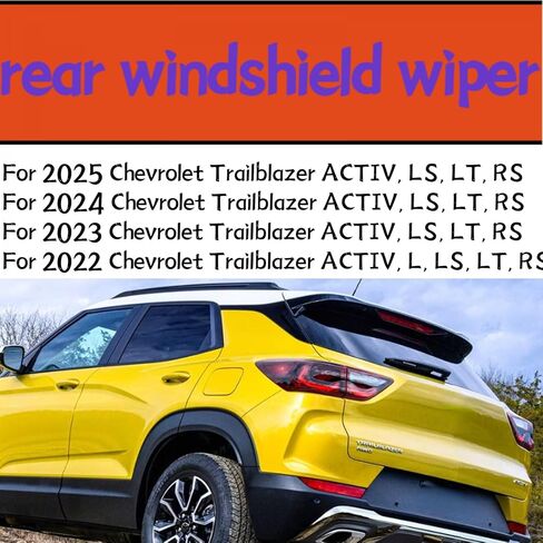 rear wiper blade For Chevrolet Chevy Trailblazer 2022 2023 2024 2025 ACTIV L LS LT RS 11 inch back Rear windshield wiper blade in Kuwait