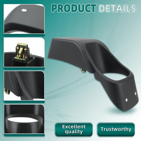 AUTOKAY Steel Bumper Pair Front LH & RH Fog Light Lamp Cover Fit for Wrangler Jeep 13 14 15 16 17 Replace 68231962AA 68231963AA in Saudi Arabia