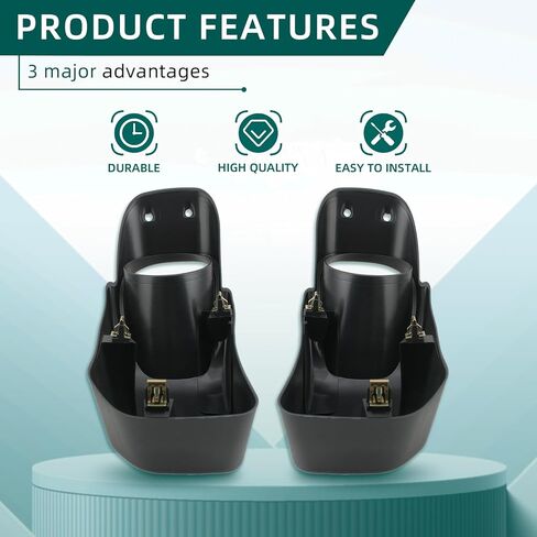 AUTOKAY Steel Bumper Pair Front LH & RH Fog Light Lamp Cover Fit for Wrangler Jeep 13 14 15 16 17 Replace 68231962AA 68231963AA in Saudi Arabia