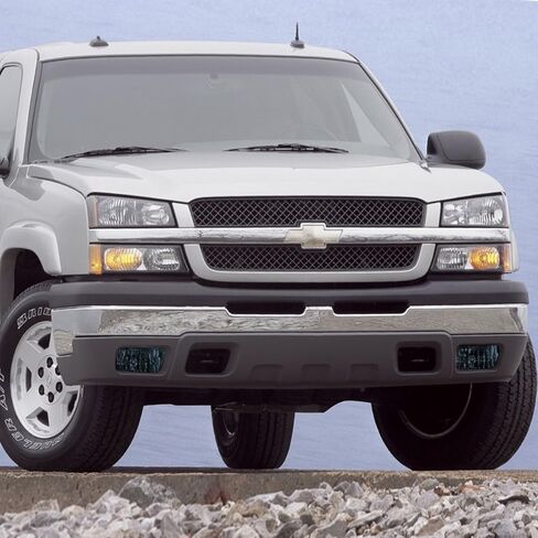 DNA MOTORING FL-ZTL-307-SM Assembly Fog Light Driver & Passenger Side Enhance visibility [Compatible with 03-07 Chevy Silverado 1500 3500/02-06 Avalanche] in Saudi Arabia